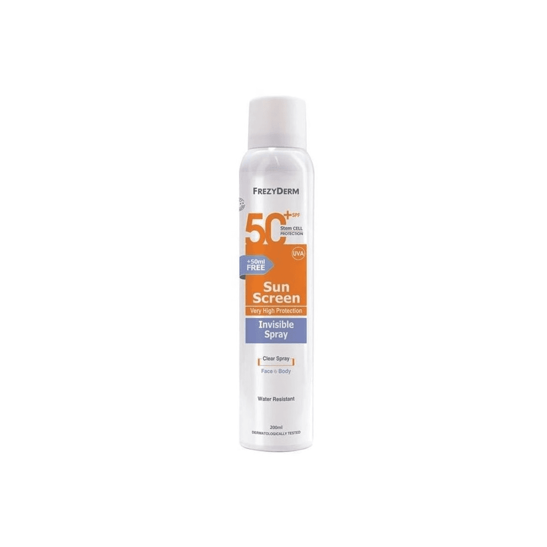Frezyderm Sun Screen Invisible spray SPF50+ 200ml