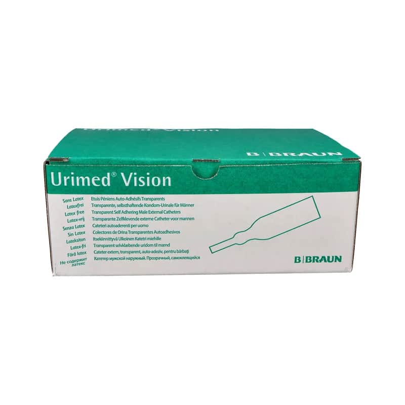 Colector de bolsa de recogida de orina autoadhesivo Urimed Vision Specific (41 mm, 30 unidades)